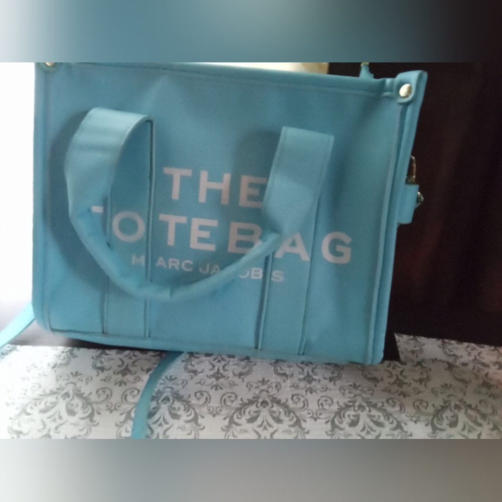 Marc Jacobs Blue Tote Bag